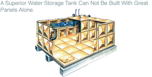 A Superior Water Storage Tank Can Not Be Built With Great Panels Alone.