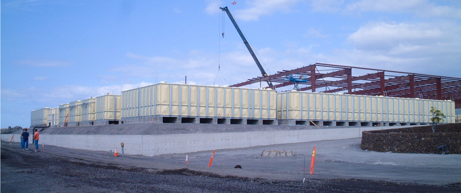 Sekisui panel tanks are six-sided in design