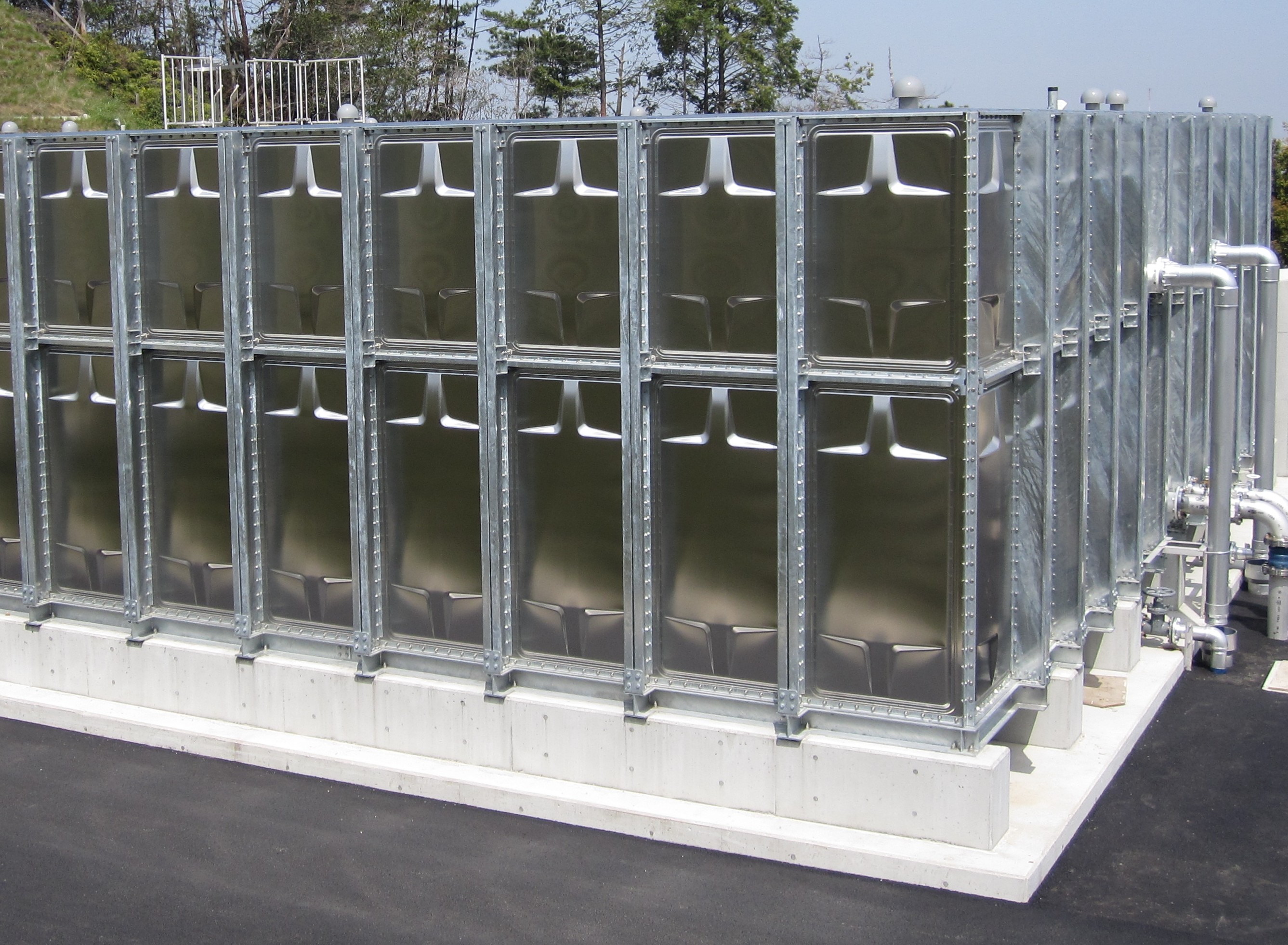 Stainless steel Panel Tanks