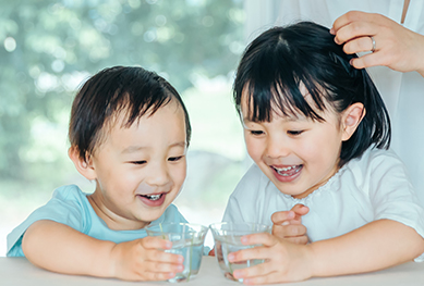 衛生的で安心な水を飲んでいますか？